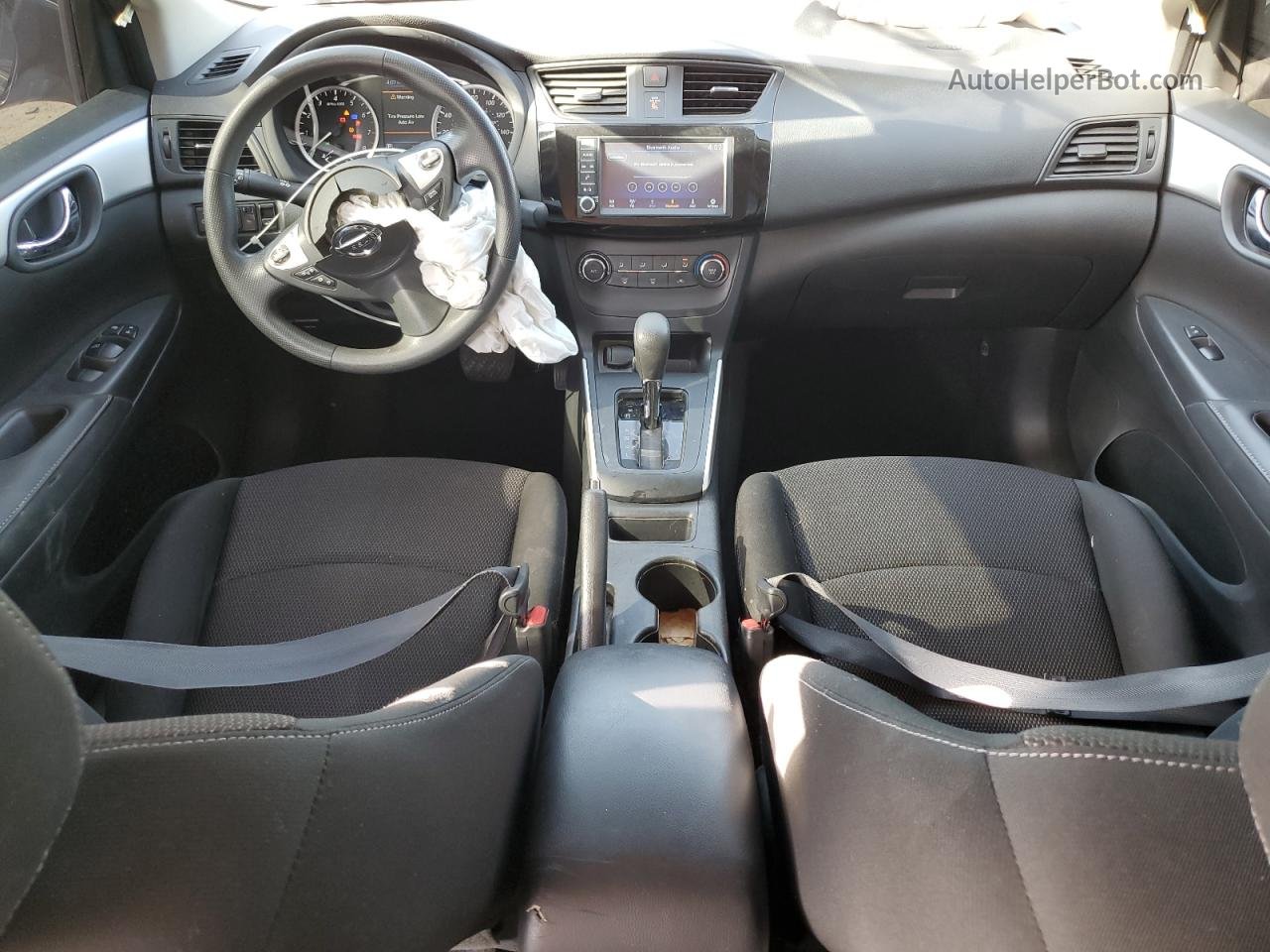 2019 Nissan Sentra S Gray vin: 3N1AB7AP6KY238966