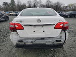 2019 Nissan Sentra S White vin: 3N1AB7AP6KY246209