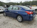 2019 Nissan Sentra S Blue vin: 3N1AB7AP6KY246355