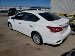 2019 Nissan Sentra S White vin: 3N1AB7AP6KY251653