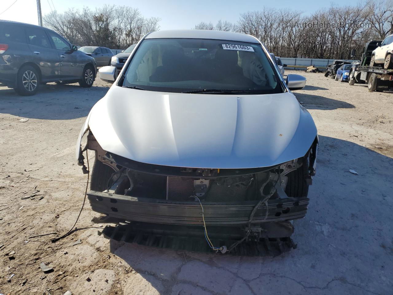 2019 Nissan Sentra S Silver vin: 3N1AB7AP6KY253239