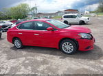 2019 Nissan Sentra Sv Red vin: 3N1AB7AP6KY266430