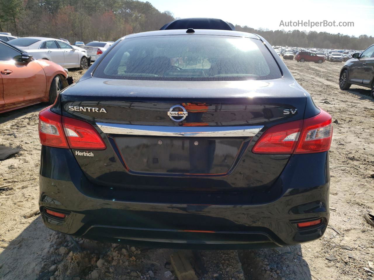 2019 Nissan Sentra S Black vin: 3N1AB7AP6KY271269