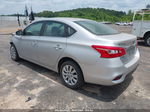 2019 Nissan Sentra S Silver vin: 3N1AB7AP6KY283390