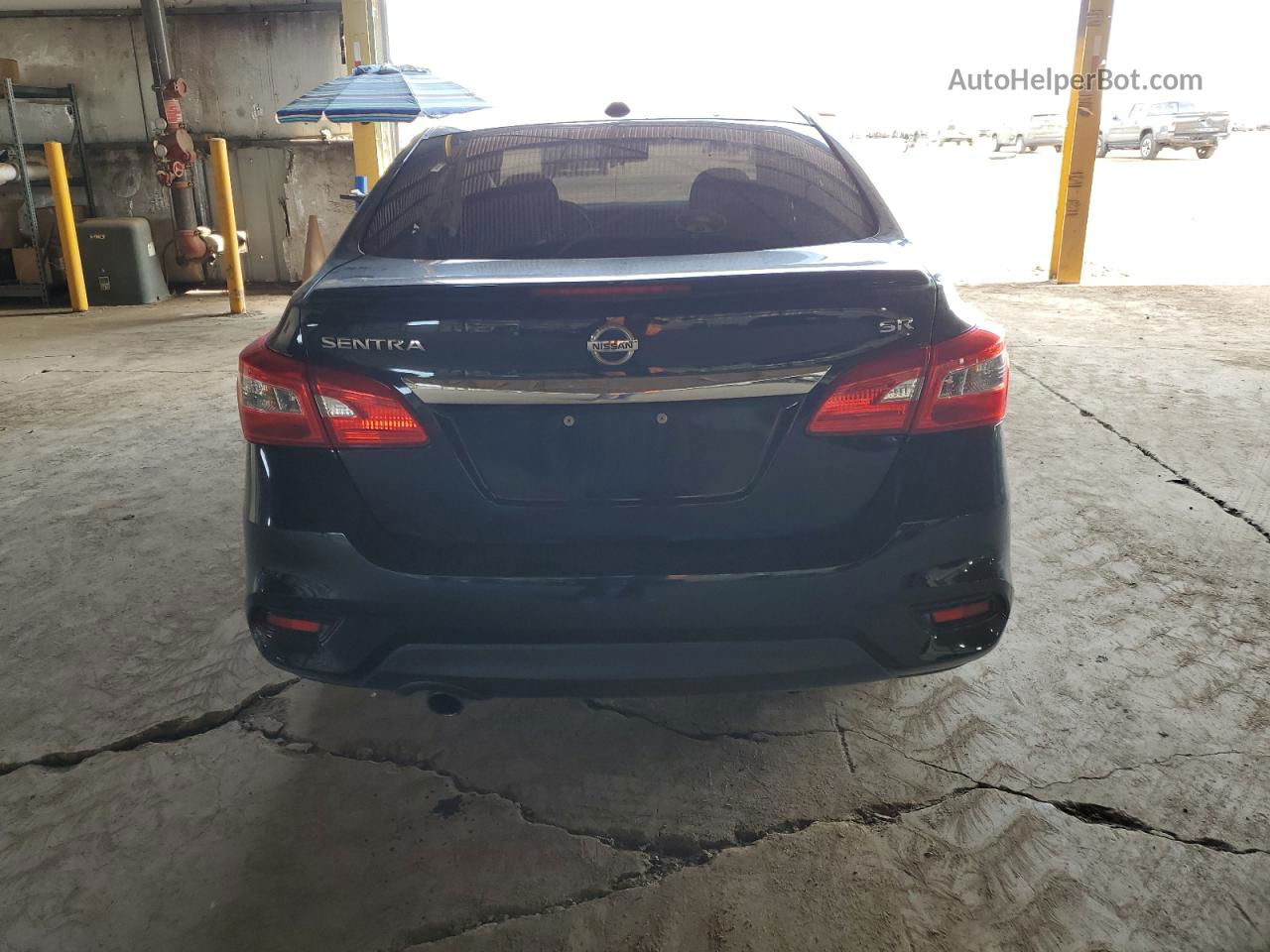 2019 Nissan Sentra S Black vin: 3N1AB7AP6KY290355