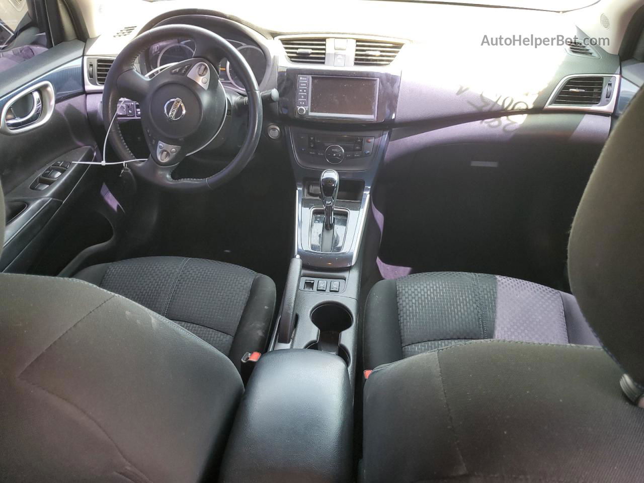 2019 Nissan Sentra S Синий vin: 3N1AB7AP6KY293630