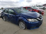 2019 Nissan Sentra S Blue vin: 3N1AB7AP6KY304271