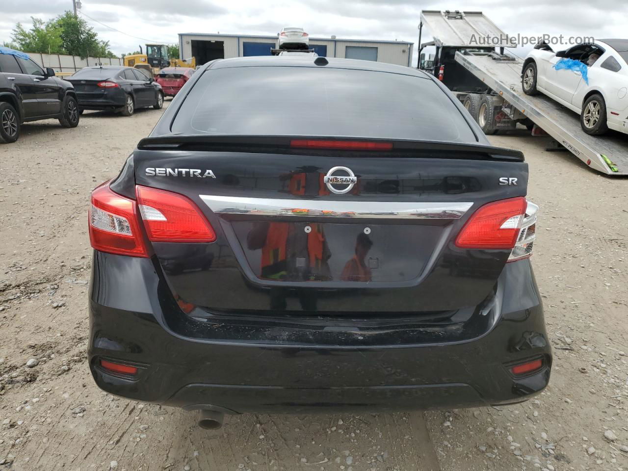 2019 Nissan Sentra S Black vin: 3N1AB7AP6KY307834