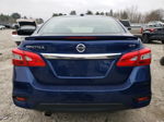 2019 Nissan Sentra S Blue vin: 3N1AB7AP6KY311270