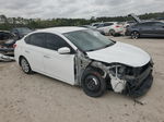 2019 Nissan Sentra S White vin: 3N1AB7AP6KY326688