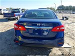 2019 Nissan Sentra S Blue vin: 3N1AB7AP6KY335651