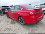 2019 Nissan Sentra Sr Red vin: 3N1AB7AP6KY361392