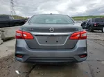 2019 Nissan Sentra S Серый vin: 3N1AB7AP6KY368620