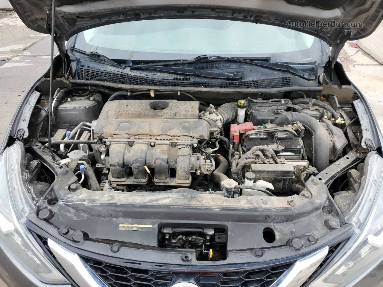 2019 Nissan Sentra S Gray vin: 3N1AB7AP6KY368620