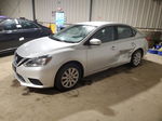 2019 Nissan Sentra S Серебряный vin: 3N1AB7AP6KY376104