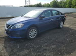 2019 Nissan Sentra S Blue vin: 3N1AB7AP6KY390178