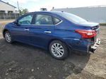 2019 Nissan Sentra S Blue vin: 3N1AB7AP6KY390178