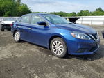 2019 Nissan Sentra S Blue vin: 3N1AB7AP6KY390178