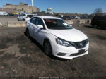 2019 Nissan Sentra Sv White vin: 3N1AB7AP6KY422885