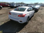 2019 Nissan Sentra Sv White vin: 3N1AB7AP6KY422885