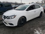 2019 Nissan Sentra S White vin: 3N1AB7AP6KY425527