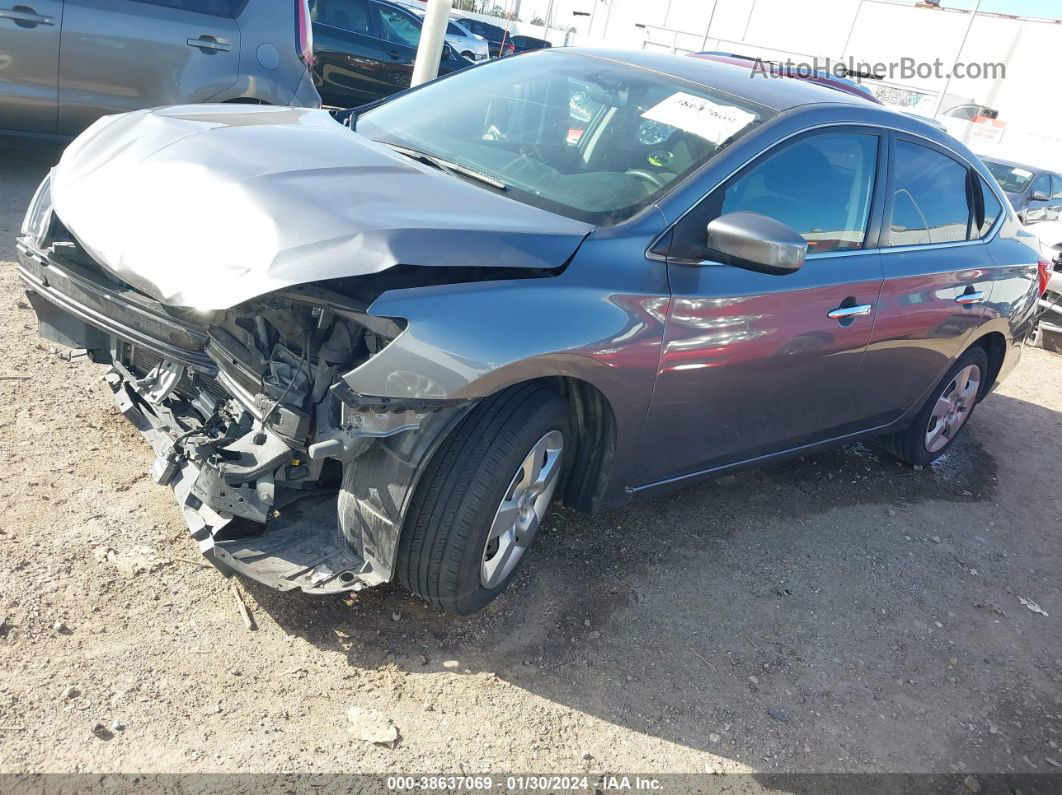 2019 Nissan Sentra S Gray vin: 3N1AB7AP6KY432929