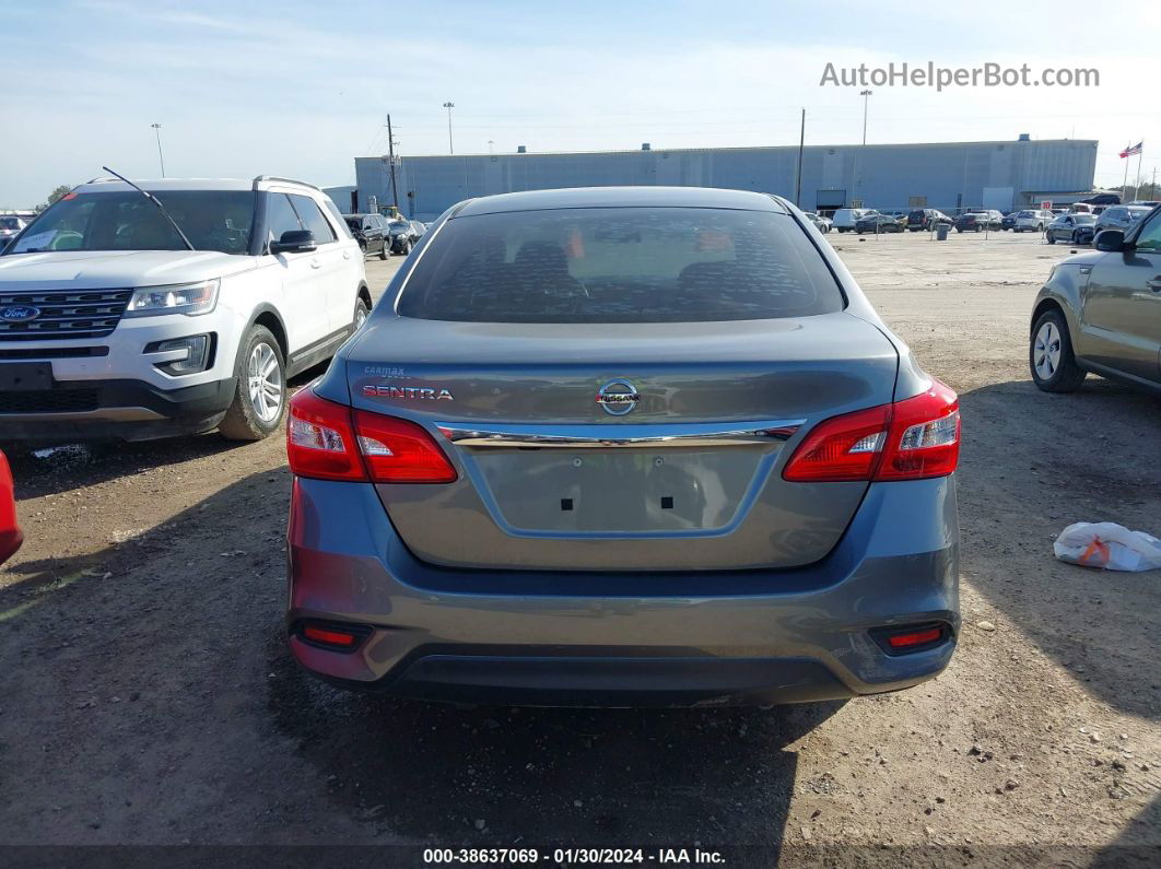 2019 Nissan Sentra S Gray vin: 3N1AB7AP6KY432929