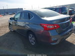 2019 Nissan Sentra S Gray vin: 3N1AB7AP6KY432929