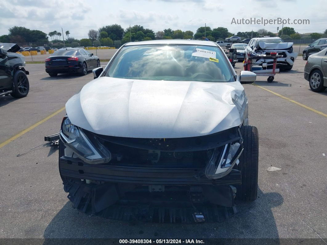 2019 Nissan Sentra Sv Silver vin: 3N1AB7AP6KY443090