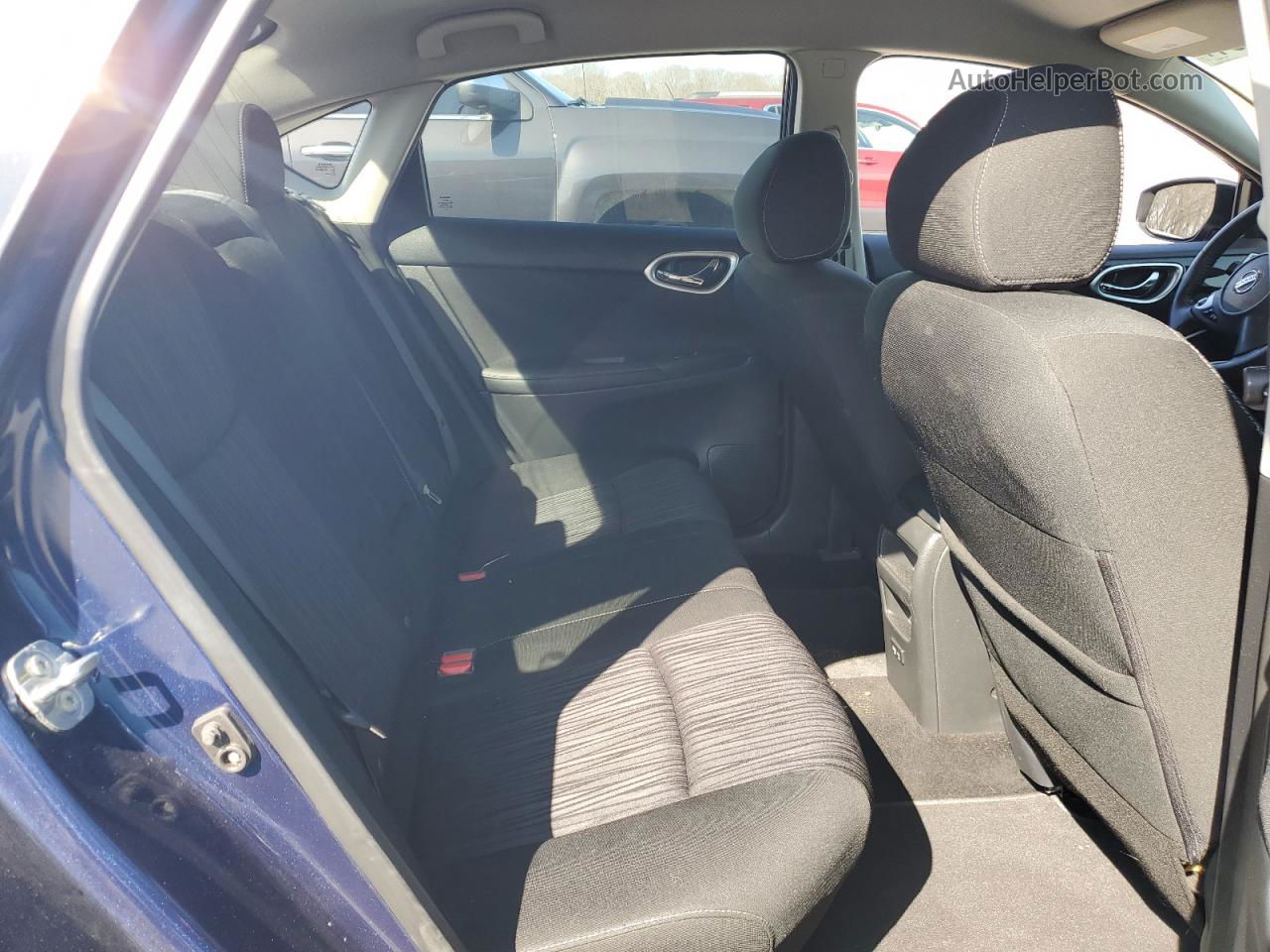 2019 Nissan Sentra S Синий vin: 3N1AB7AP6KY444739