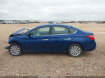 2019 Nissan Sentra S Blue vin: 3N1AB7AP6KY451996