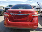 2014 Nissan Sentra S Burgundy vin: 3N1AB7AP7EL626371