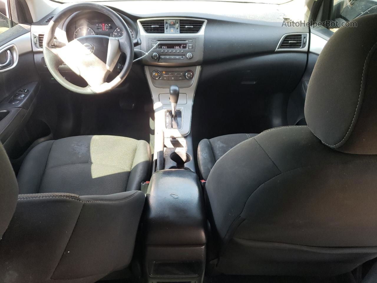 2014 Nissan Sentra S Угольный vin: 3N1AB7AP7EL685999