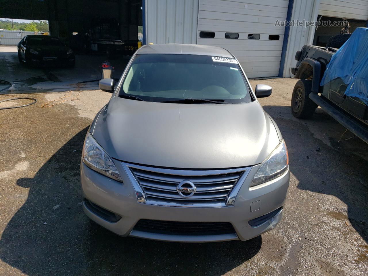 2014 Nissan Sentra S Charcoal vin: 3N1AB7AP7EL685999