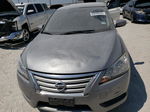 2014 Nissan Sentra S Gray vin: 3N1AB7AP7EL692242