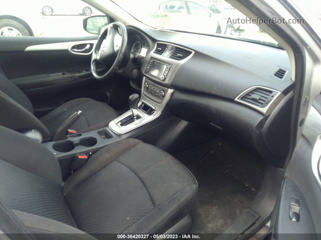 2014 Nissan Sentra Sr Серебряный vin: 3N1AB7AP7EY230699