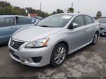 2014 Nissan Sentra Sr Silver vin: 3N1AB7AP7EY251925