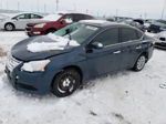 2014 Nissan Sentra S Синий vin: 3N1AB7AP7EY252461