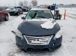 2014 Nissan Sentra S Синий vin: 3N1AB7AP7EY252461