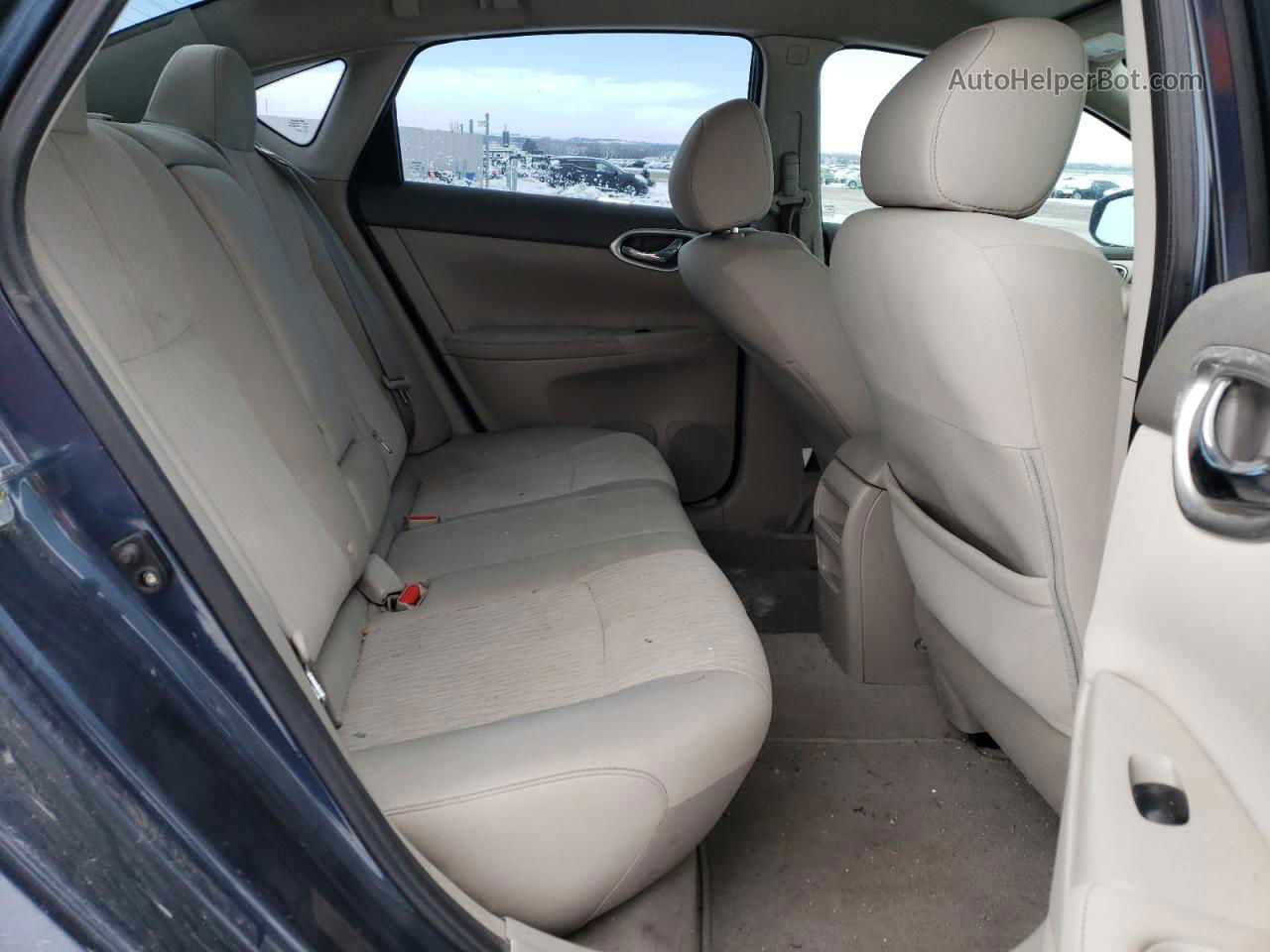 2014 Nissan Sentra S Синий vin: 3N1AB7AP7EY252461