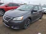 2014 Nissan Sentra S Серый vin: 3N1AB7AP7EY255988