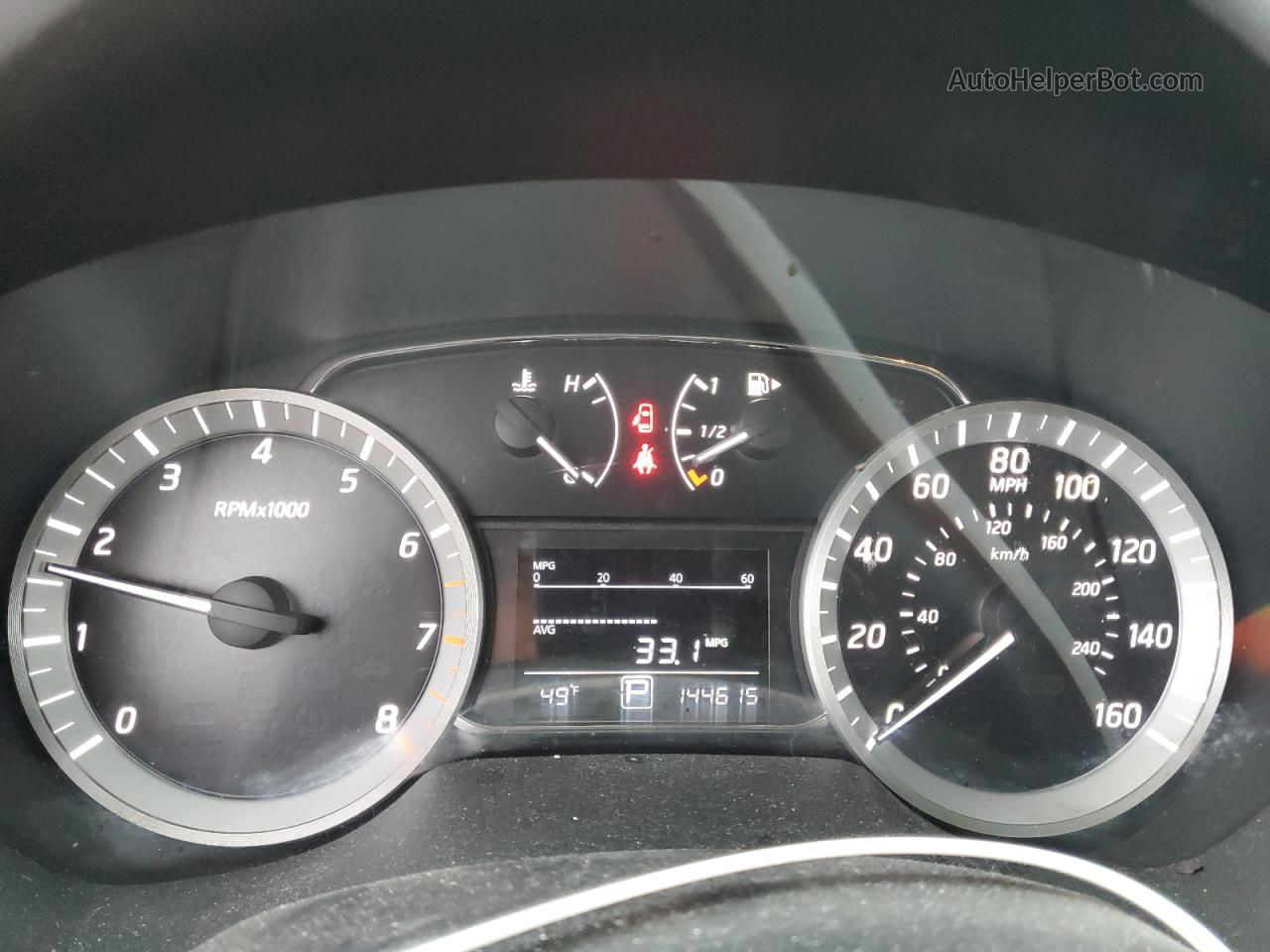 2014 Nissan Sentra S Серый vin: 3N1AB7AP7EY255988