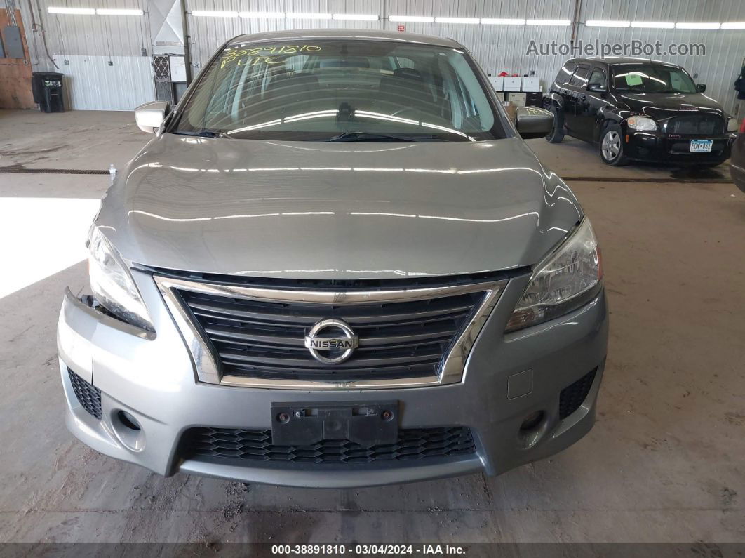 2014 Nissan Sentra Sr Gray vin: 3N1AB7AP7EY281927