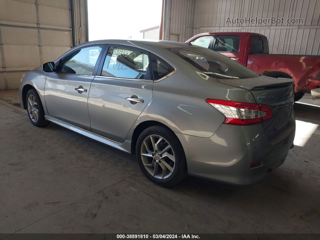 2014 Nissan Sentra Sr Gray vin: 3N1AB7AP7EY281927