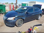 2014 Nissan Sentra S Blue vin: 3N1AB7AP7EY282222