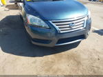 2014 Nissan Sentra S Blue vin: 3N1AB7AP7EY282222