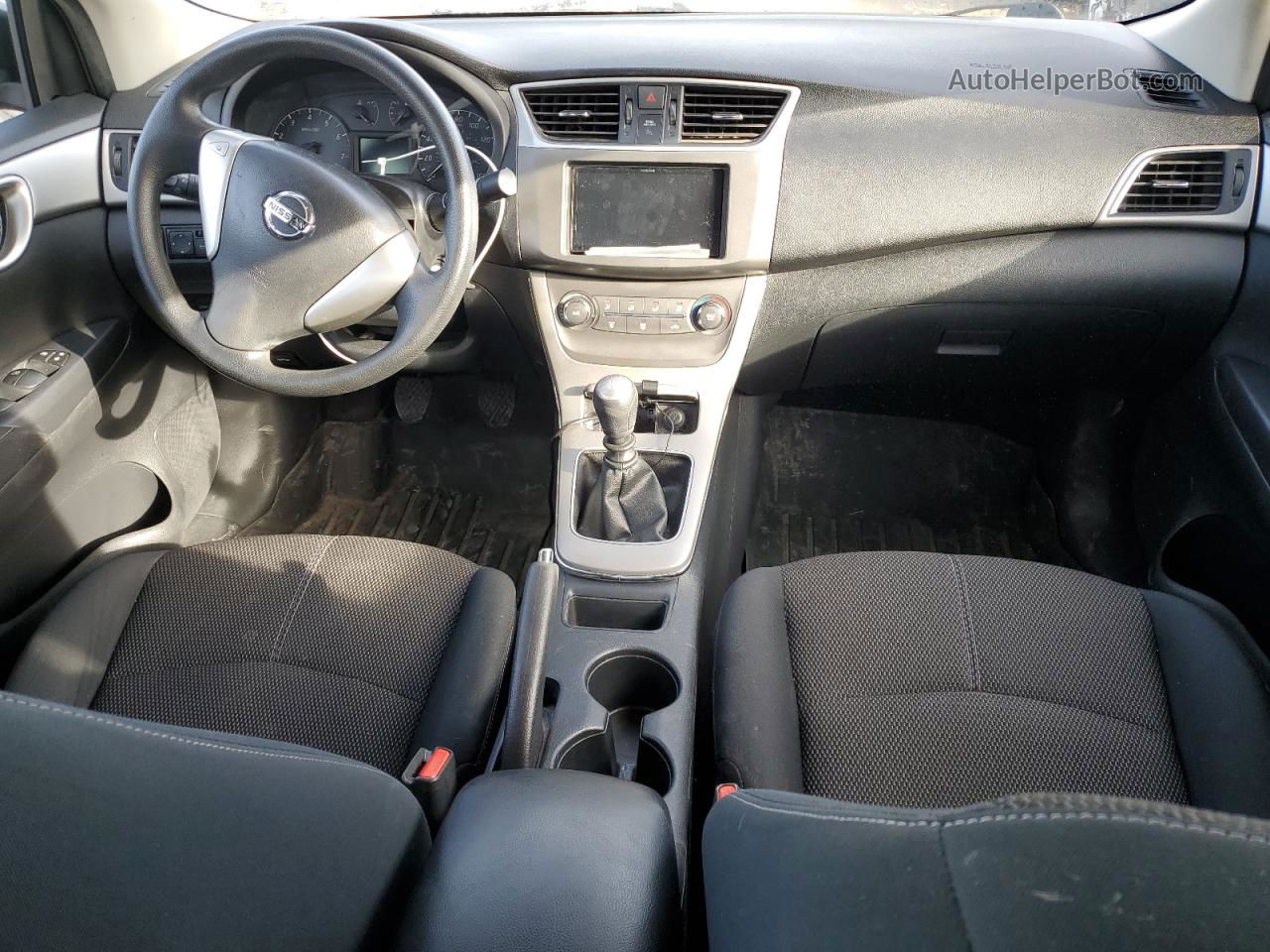 2014 Nissan Sentra S Красный vin: 3N1AB7AP7EY299067