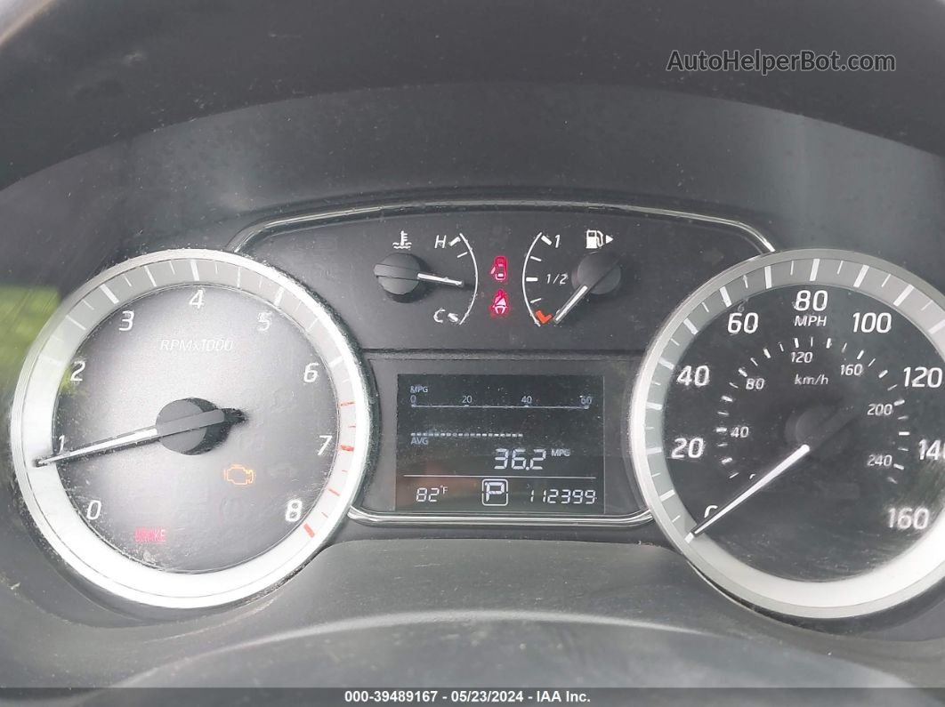 2014 Nissan Sentra Sv Синий vin: 3N1AB7AP7EY301223