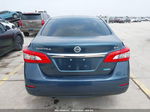 2014 Nissan Sentra Sv Синий vin: 3N1AB7AP7EY301223