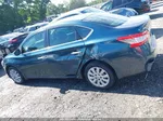 2014 Nissan Sentra Sv Light Blue vin: 3N1AB7AP7EY322167